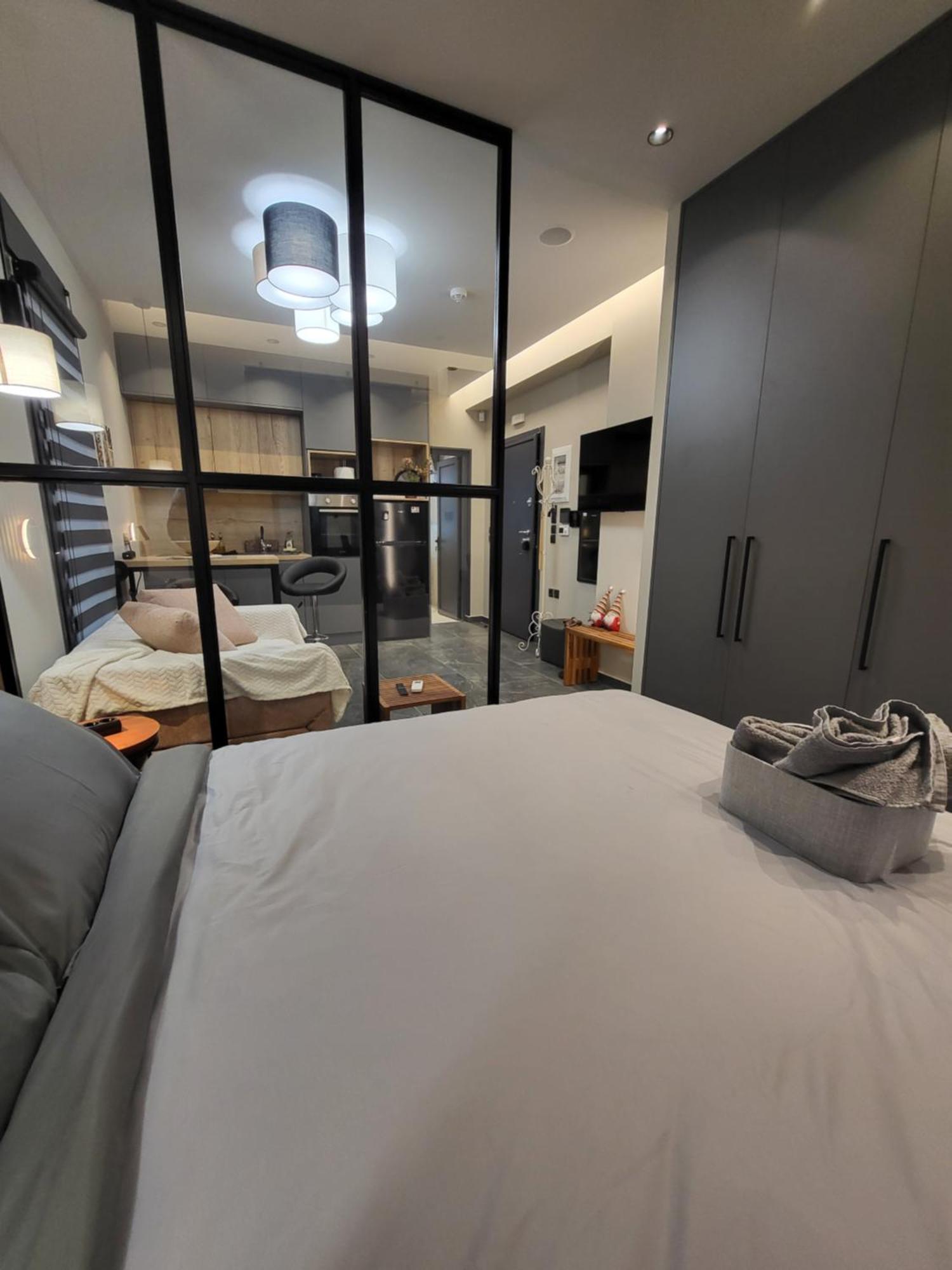 Modern Studio In Veria Center, Near Elia Square Dış mekan fotoğraf