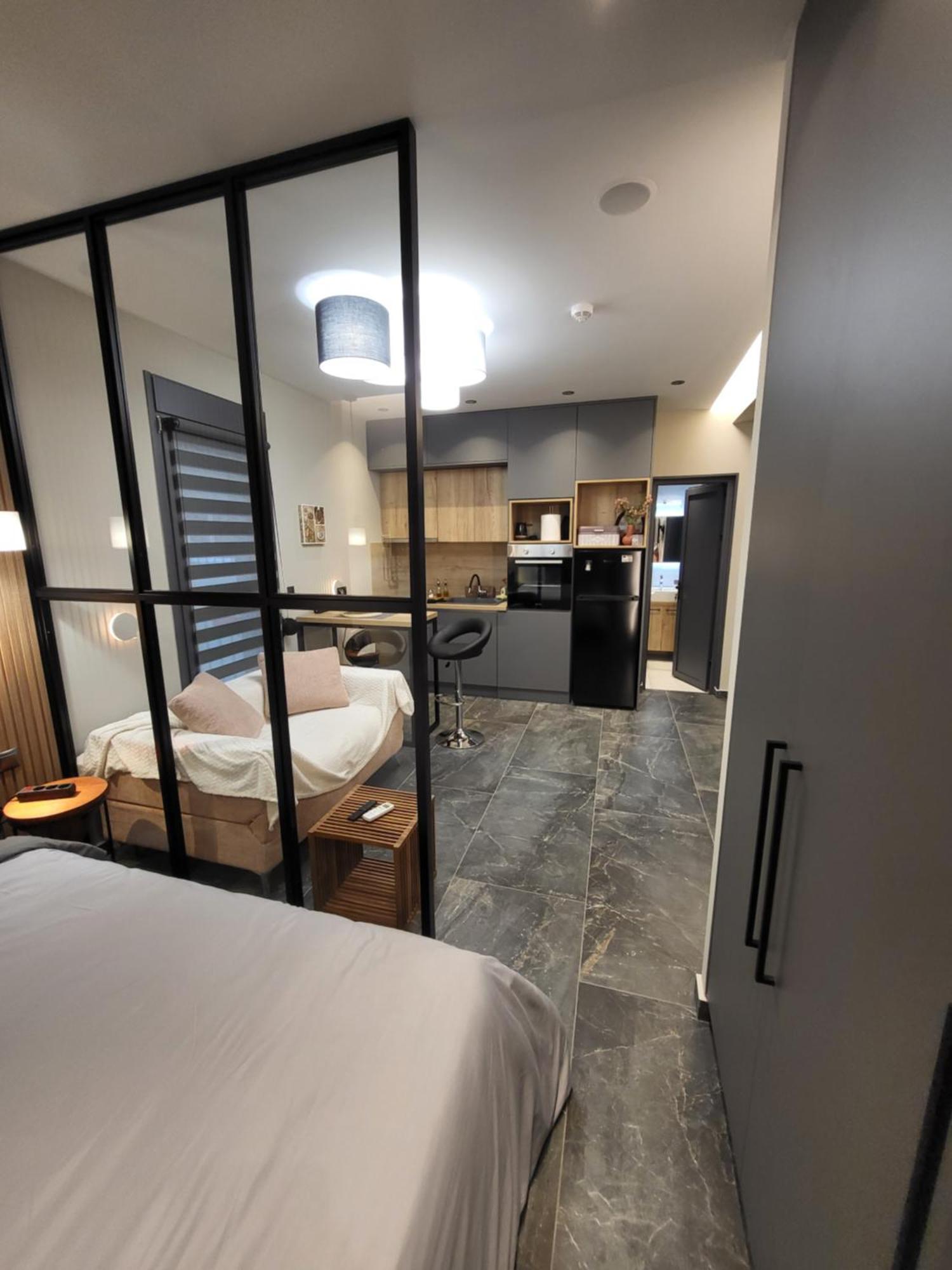 Modern Studio In Veria Center, Near Elia Square Dış mekan fotoğraf